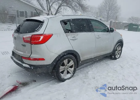 2012 Kia Sportage Lx из США, поврежденный, VIN KNDPB3A29C7222476